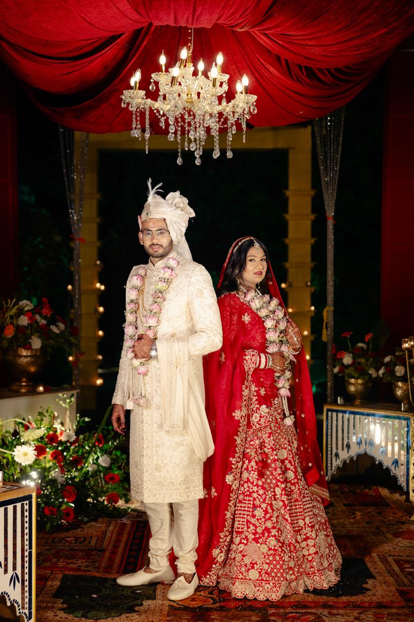 Candid wedding moment