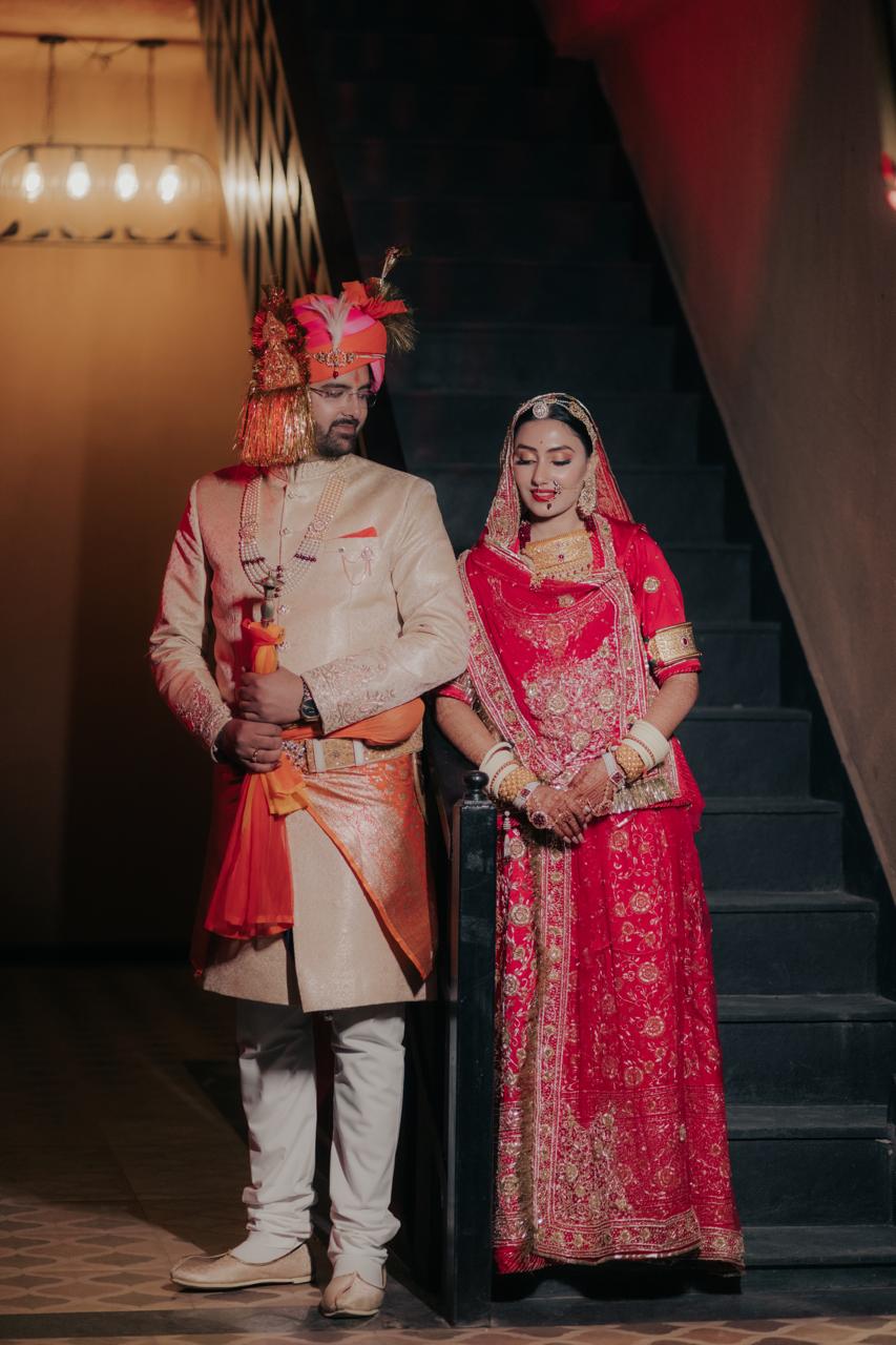 Candid wedding moment